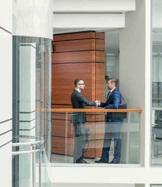 Business people shaking hands Business people shaking hands